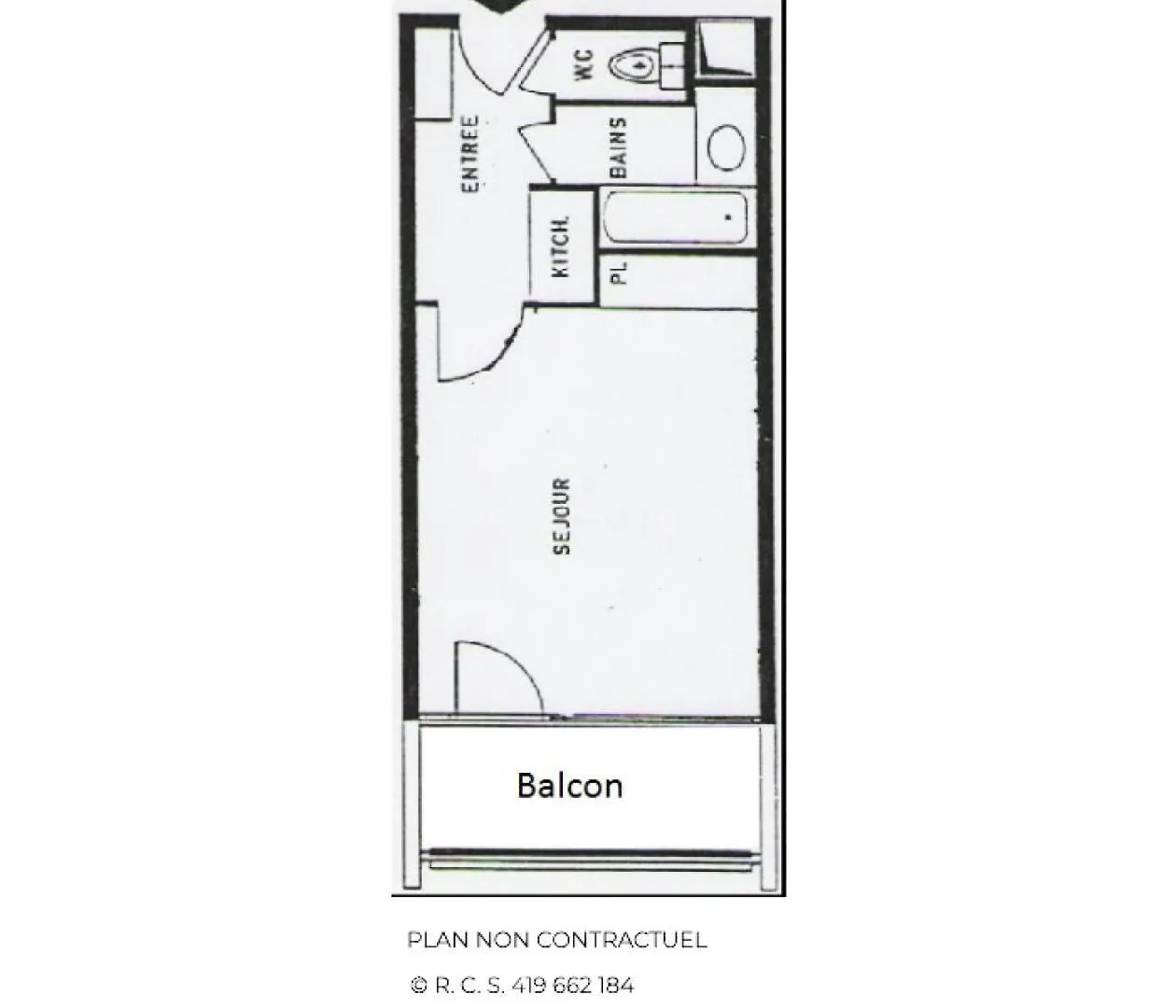 Résidence Chaviere - Studio pour 4 Personnes 714 Saint-Martin-de-Belleville